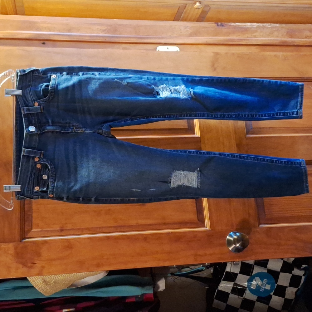 True Religion Jennie Curvy mid rise skinny jeans size 30 / 10